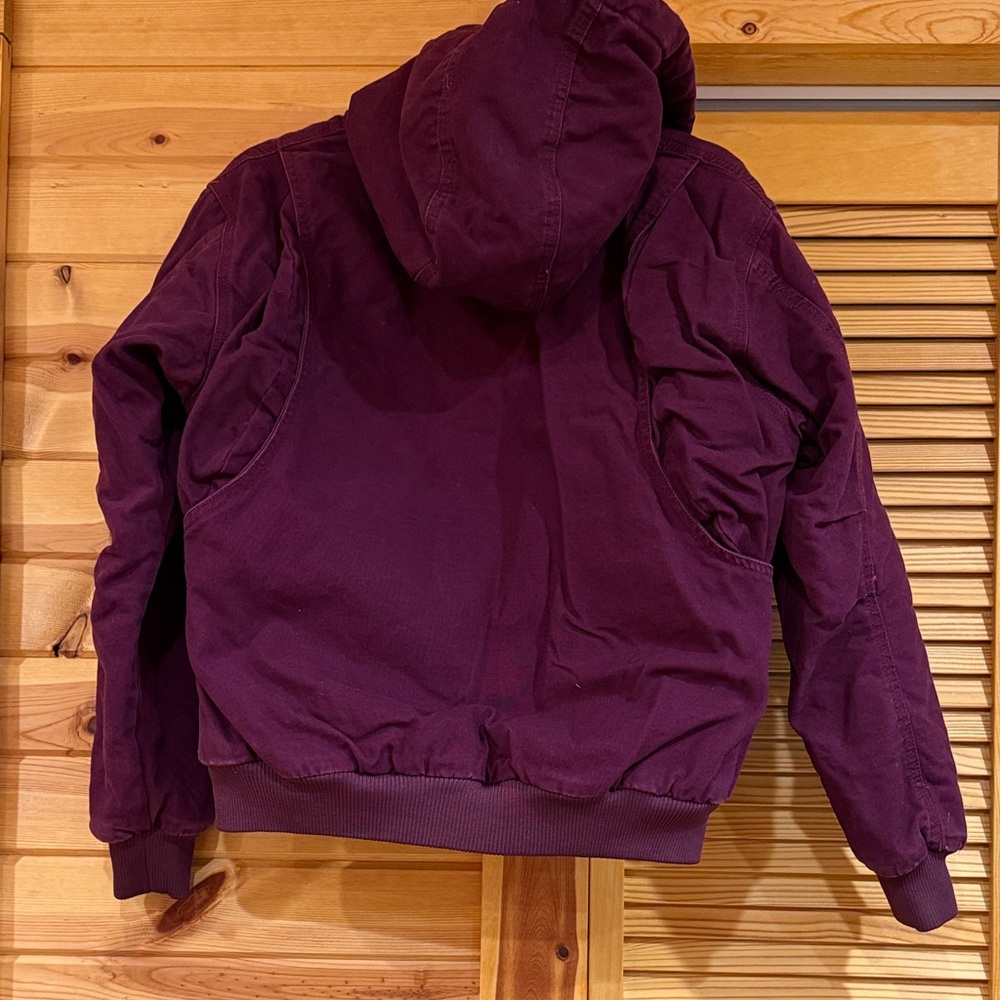 Women's Purple Utility Jacket - Picture 6 of 6